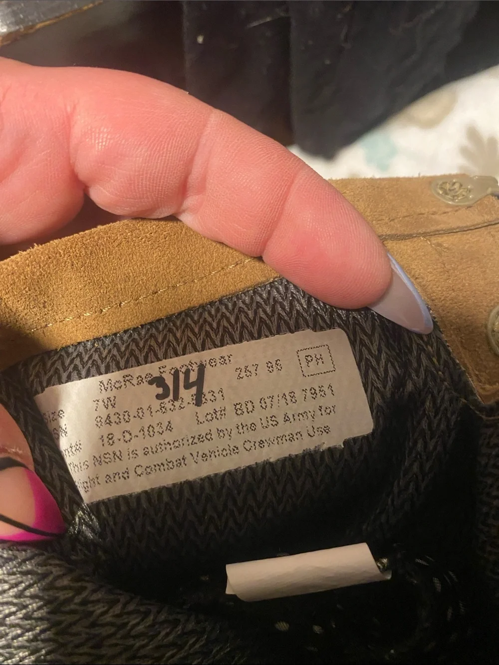 GORE-TEX Tan Suede Tactical Boots